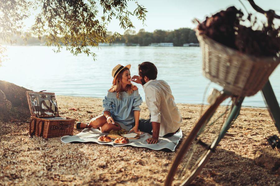 beach picnic