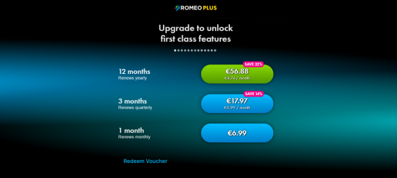 romeo hk cost